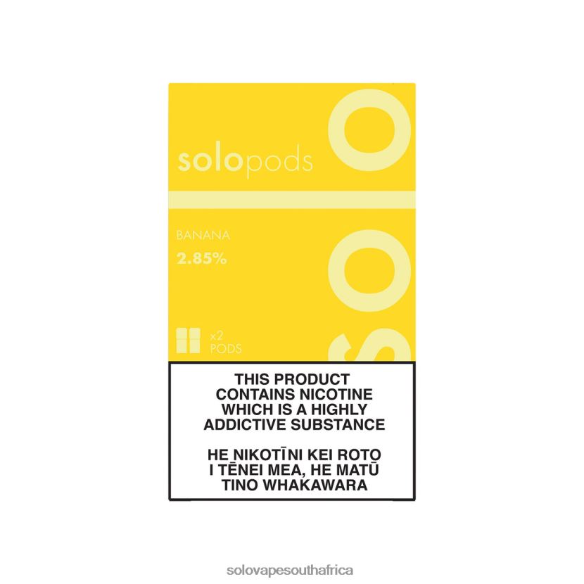 Solo Replacement Pod 2-Pack Banana | Solo Puffs JL8L2F64